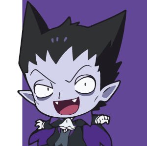The Vampire Dies in No Time - Anime Stickery Online