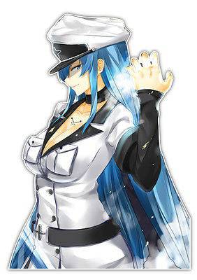 Esdeath Anime Stickers 