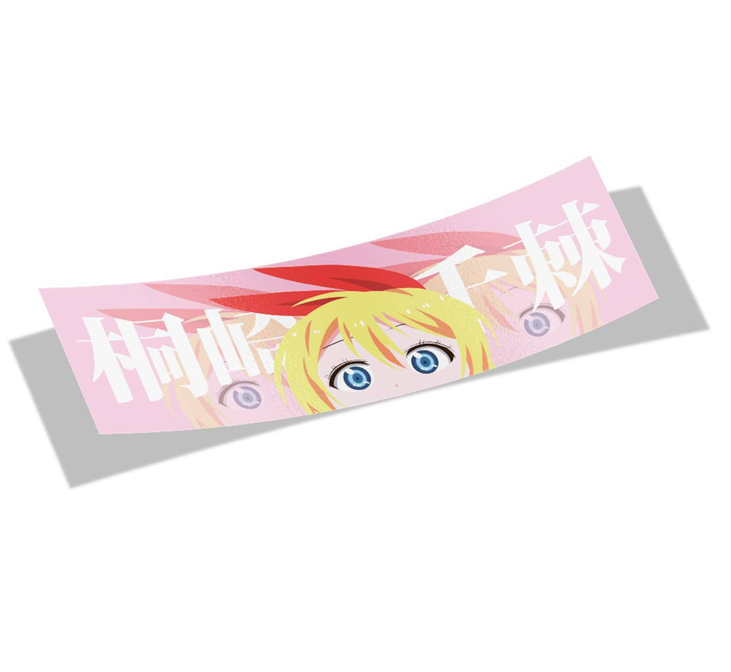 Chitoge Kirisaki | Nisekoi - SLAP Stickers - Anime Vinyl Car Stickers | Anime Stickery Online