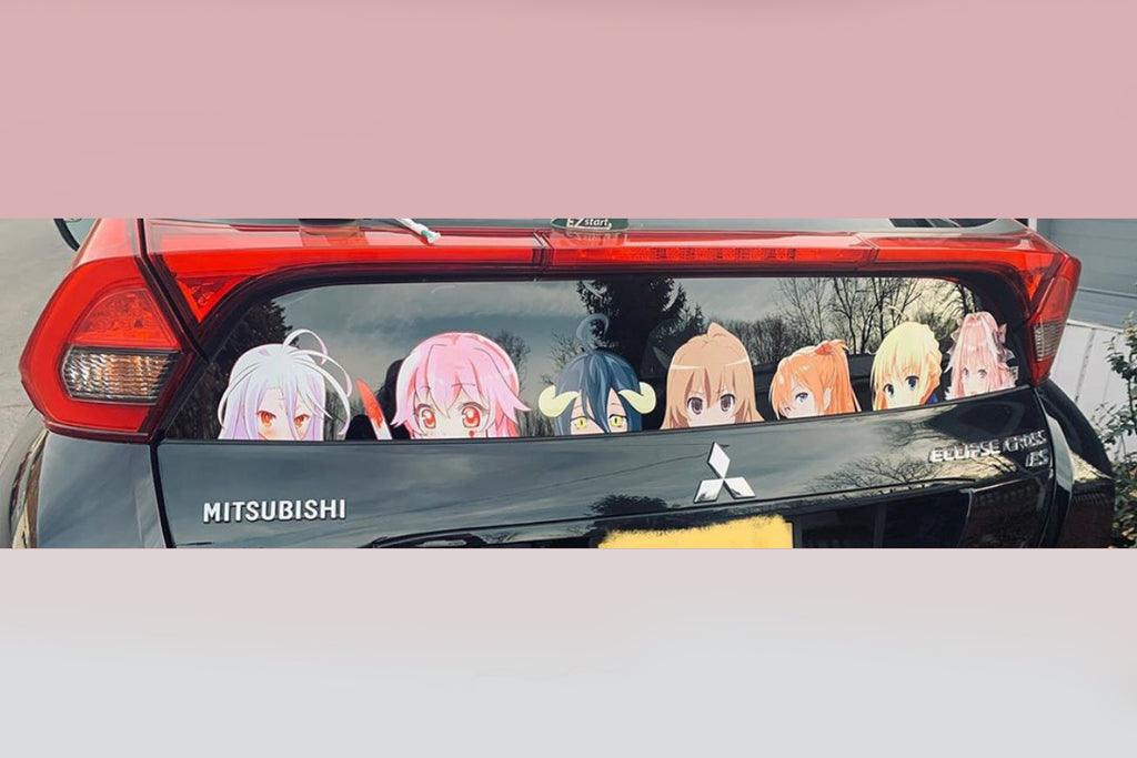 Vinyl Anime Stickers for Car Enthusiasts – Anime Stickery Online