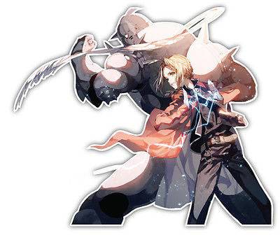 Fullmetal Alchemist brotherhood Anime Car Window Decal Sticker E004 | Anime Stickery Online