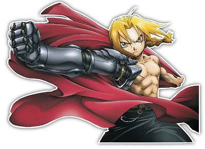 Fullmetal Alchemist brotherhood Anime Car Window Decal Sticker E002