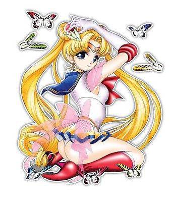 Sailor Moon Usagi Tsukino Anime Car Window Decal Sticker 004 | Anime Stickery Online