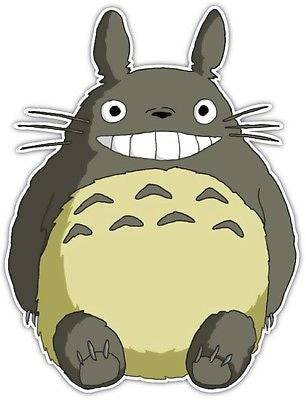 My Neighbor Totoro Studio Ghibli Anime Car Window Decal Sticker 014 | Anime Stickery Online