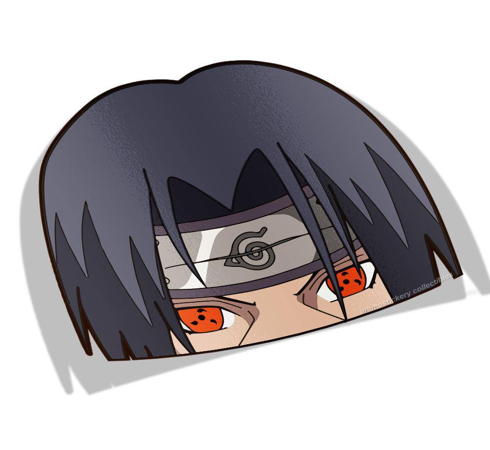 Itachi Uchiha | Naruto | Peekers Stickers for Car NEW | Anime Stickery Online