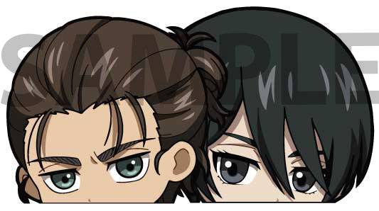 Eren Yeager | Attack on Titan | Peeker Anime Stickers for Cars NEW | Anime Stickery Online