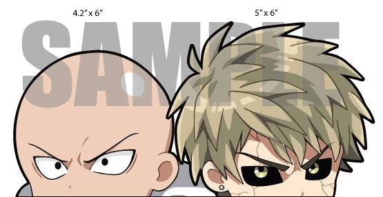 Genos | One Punch Man | Peeker Anime Stickers for Cars NEW | Anime Stickery Online
