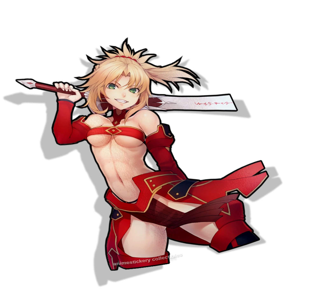 Mordred Saber | Fate/Grand Order  - Anime Vinyl Transfer Car Stickers | Anime Stickery Online