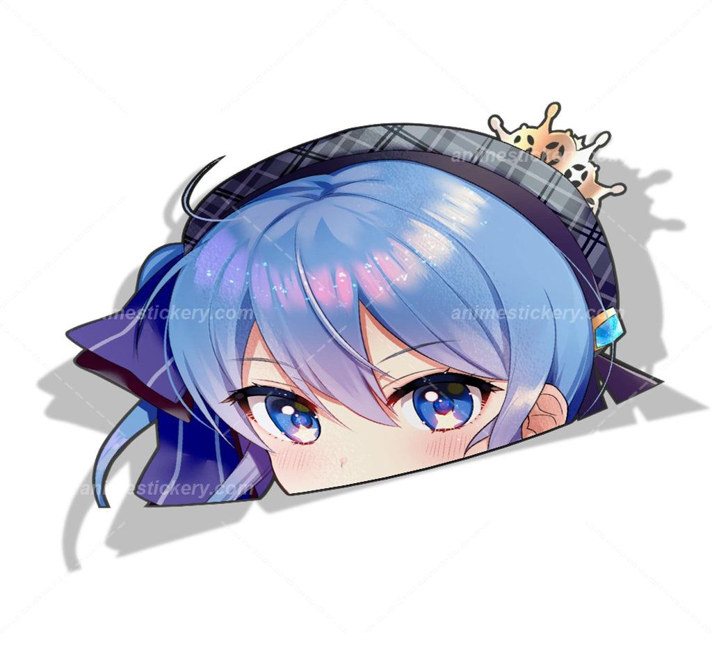 Hoshimachi Suisei | Hololive | Peeker Anime Stickers for Cars NEW | Anime Stickery Online