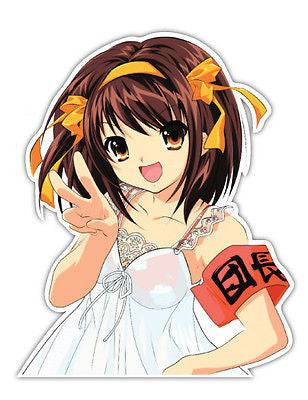 Haruhi Suzumiya Anime Car Decal Sticker 003 | Anime Stickery Online