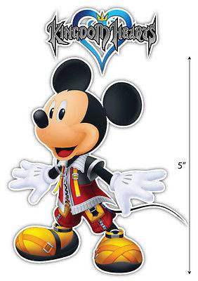 Kingdom Hearts Mickey Anime Car Decal Sticker 001 | Anime Stickery Online