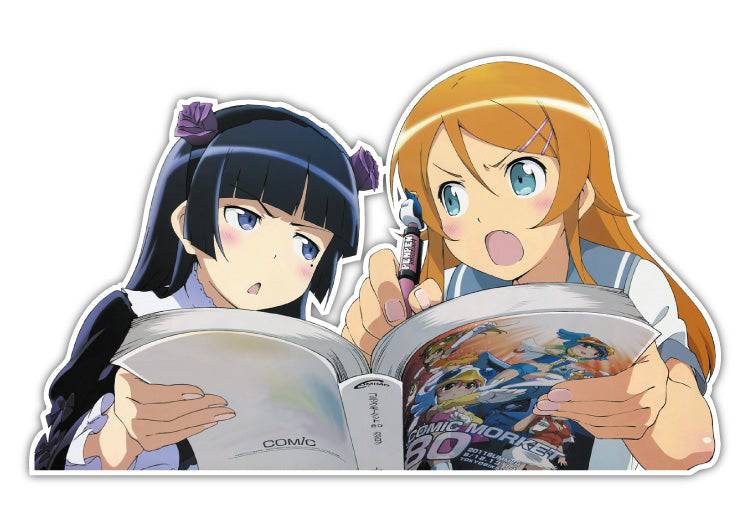 Kirono Kousaka | Oreimo | Anime JDM Car Window Decal Stickers | Anime Stickery Online