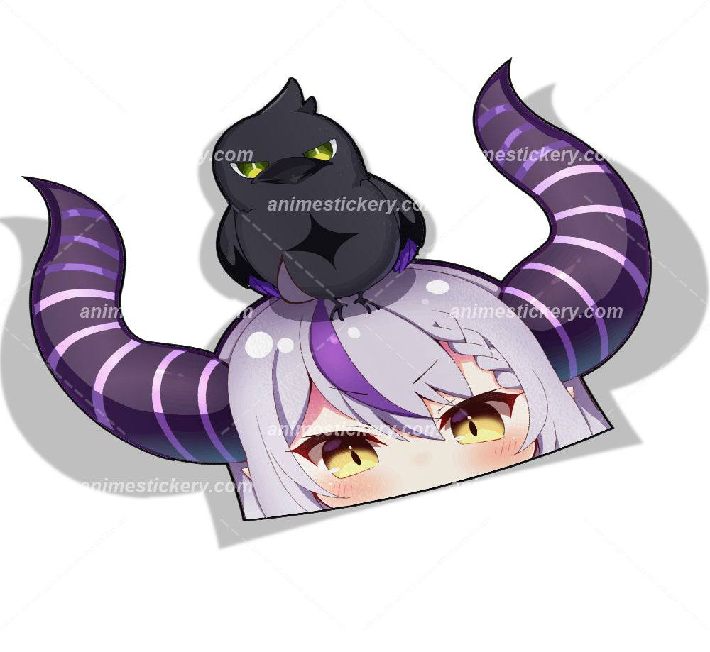 La+ Darknesss | Hololive | Peeker Anime Stickers for Cars NEW | Anime Stickery Online