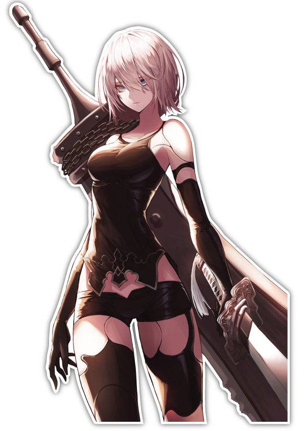 Nier: Automata A2 Anime Game JDM Decal Sticker 004 Anime Stickery