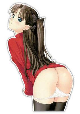 Fate/stay night Rin Tosaka Anime Car Decal Sticker 008 | Anime Stickery Online