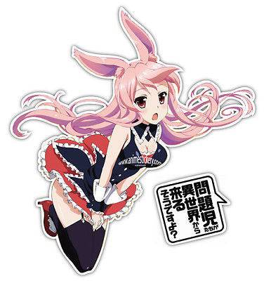 Mondaiji-tachi ga Isekai Kara Kuru Sō Desu yo? Anime Car Decal Sticker 002 | Anime Stickery Online