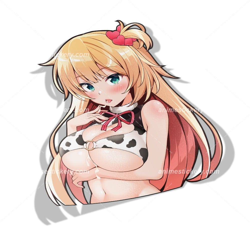 Akai Haato Haachama | Hololive | Anime Stickers for Cars NEW - Anime Stickery Online