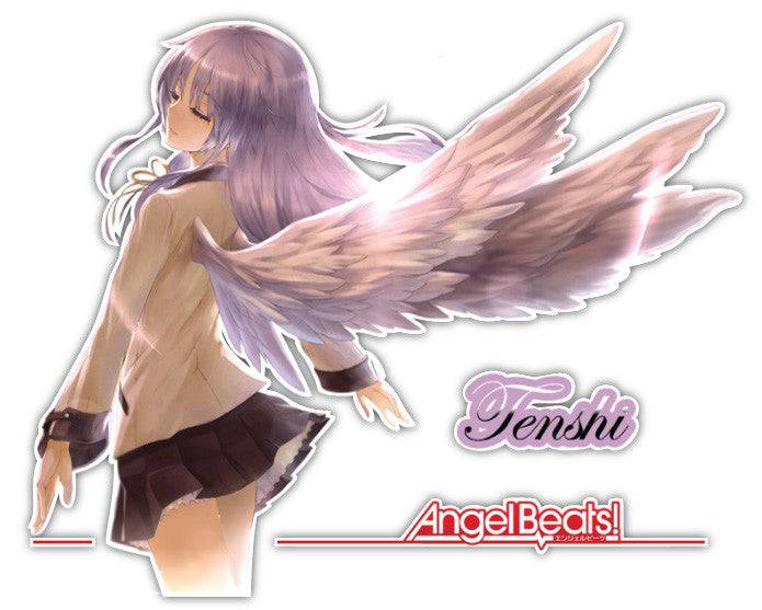 Angel Beats! Tenshi Anime Car Decal Sticker 003 - Anime Stickery Online