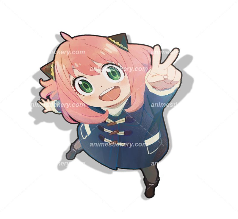 Anya Forger | Spy x Family | Anime Stickers for Cars NEW - Anime Stickery Online