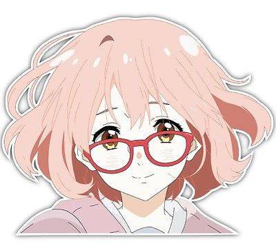Beyond The Boundary Mirai Kuriyama Anime Car Window Decal Sticker 001 - Anime Stickery Online