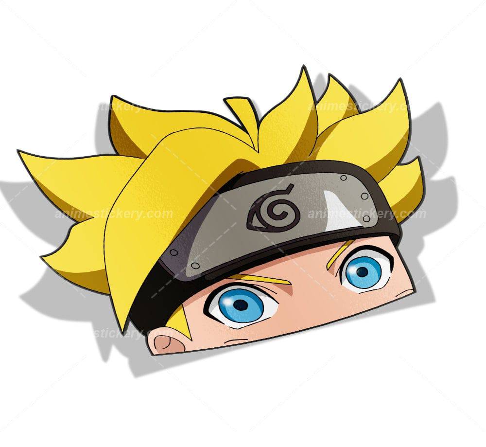 Boruto | Naruto Next Generations | Peekers Anime Stickers for Car NEW - Anime Stickery Online