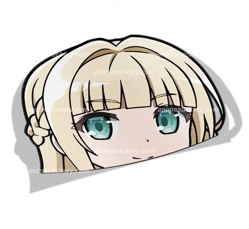 Charlotte Arisaka Anderson | The Detective is Already Dead | Peeker Anime Stickers for Cars NEW - Anime Stickery Online