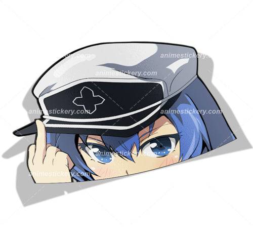 Esdeath | Akame Ga Kill! | Peeker Anime Stickers for Cars NEW | Anime Stickery Online