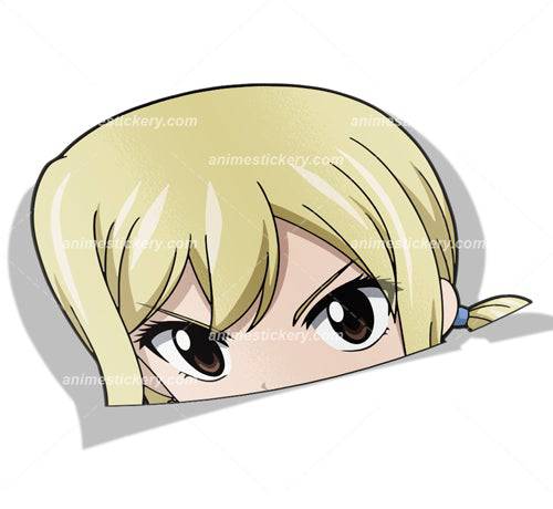 Lucy Heartfilia | Fairy Tail | Peeker Anime Stickers for Cars NEW | Anime Stickery Online