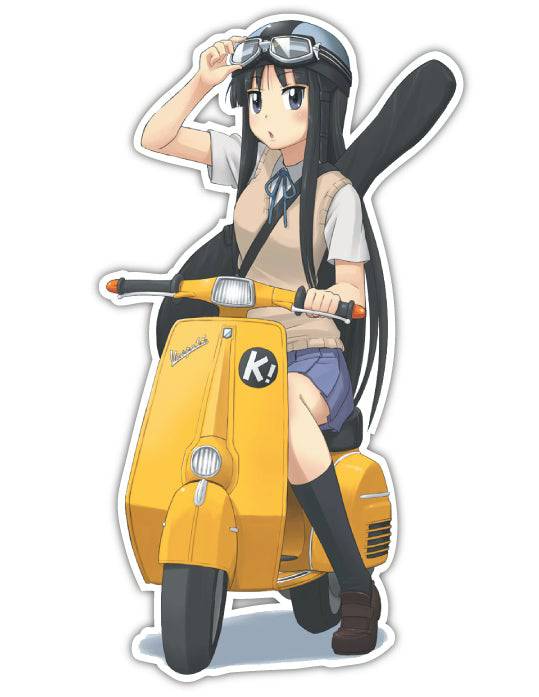 K-ON! | Anime JDM Car Window Decal Stickers | Anime Stickery Online