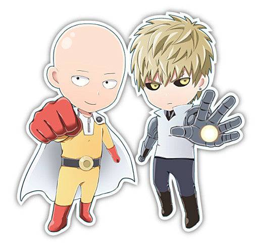 One Punch Man Anime JDM Anime Car Window Decal Sticker 002 | Anime Stickery Online