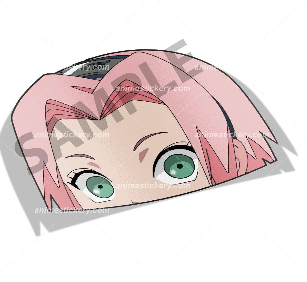 Sakura | Naruto | Peekers Stickers for Car NEW | Anime Stickery Online