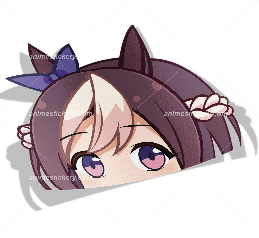 Special Week | Uma Musume | Peeker Anime Stickers for Cars NEW | Anime Stickery Online